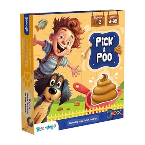 Buy Bloomingo Board Game - Pick a Poo: Hilarious Family Game for Kids ...