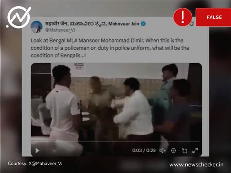 Fact Check: 2018 Video Of UP BJP Leader Thrashing Police Officer ...