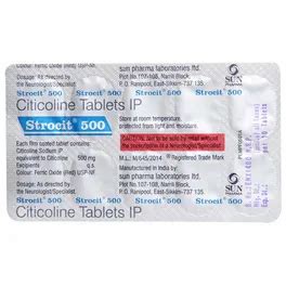 Strocit 500 Tablet | Uses, Side Effects, Price | Apollo Pharmacy