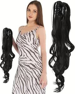 MoonEyes Curly Wavy Clutcher Ponytail Hair Extension Hair wig For Women ...