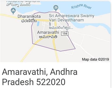 what is the capital of andra pradesh .?...also show it in the map ...