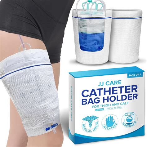 Amazon.com: Catheter Leg Bag Holder, Catheter Sleeve Urine Leg Bag Fix ...