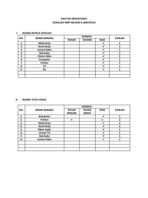 Image result for Tutorial Inventaris Sekolah