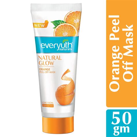 Buy Everyuth Naturals Orange Peel-off Mask with Nano Multi Vit A, 50g ...