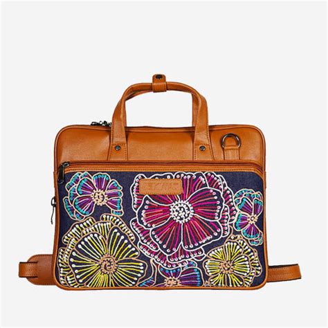 Shop Ladies Hand Embroidered 15 inch Laptop Bags Online – Treasures of ...