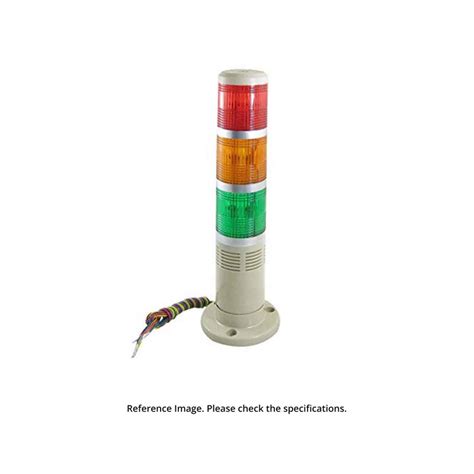 3 Layer Led Type Tower Light | Red - Yellow - Green | Dia 50 mm | Heig