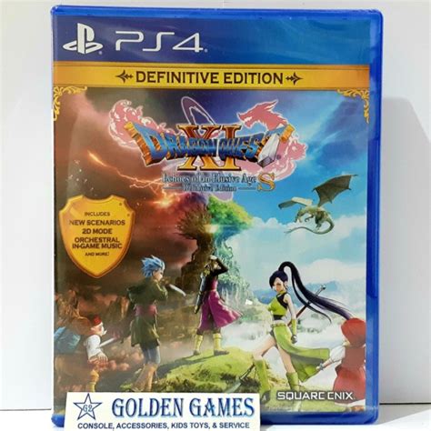 Jual PS4 Dragon Quest XI S Echoes of an Elusive Age Definitive Edition ...