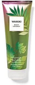 Bath & Body Waikiki Beach Coconut Ultra Shea Body Cream - Lot of 2 8oz ...