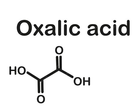 Oxalic Acid Structural Formula