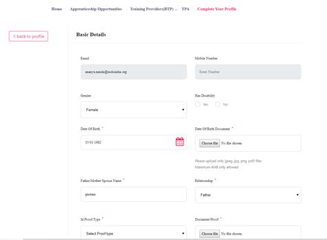 How to Fill Up Registration Form | Deputy Apprenticeship Advisor office
