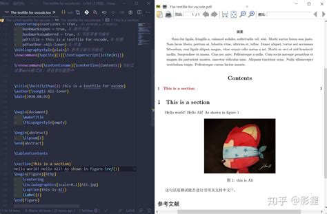 Visual Studio Code Export as PDF 的图像结果
