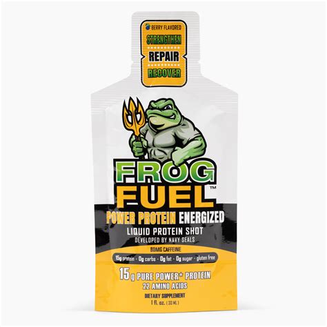 Frog Fuel Power - Liquid Hydrolyzed Collagen Protein Shots | Frog Fuel ...