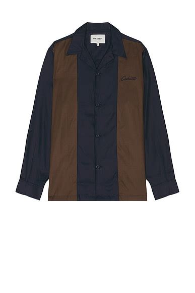 Carhartt WIP Delaney Shirt in Mizar & Liberica | FWRD