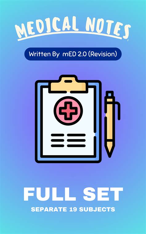 Med 2.0 Rapid Revision - Separate 19 Subject Full Set Notes – PrintDoc