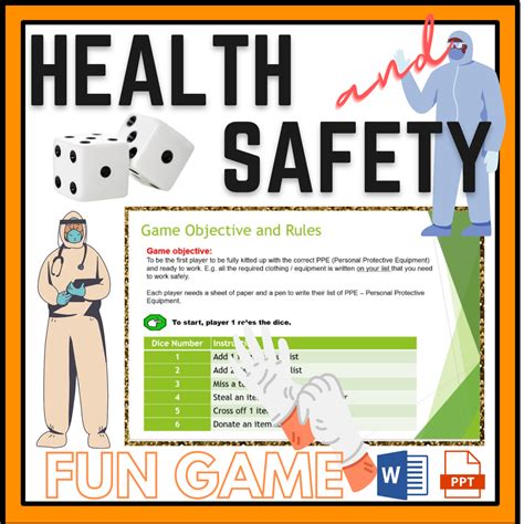 Health and Safety Workplace fun interactive flashcard game - Digital ...