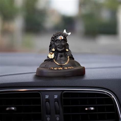 Buy Craftvatika Adiyogi Shiva Statue for Diwali Decoration Items - Car ...