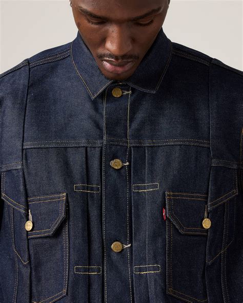 Levi's® X Sacai Men's Denim Jacket - Dark Wash | Levi's® US