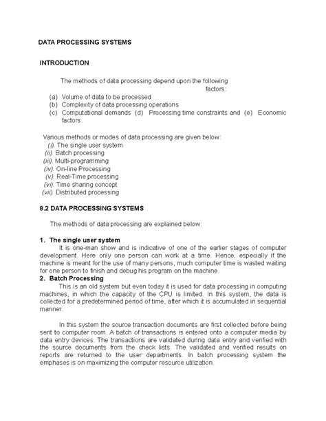 What Are Data Processing Systems 的图像结果