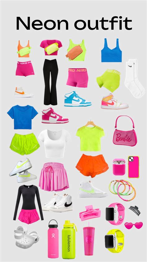 Neon Party Outfits