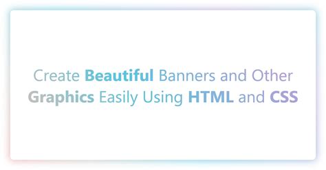 How to Get a Banner in HTML 的图像结果