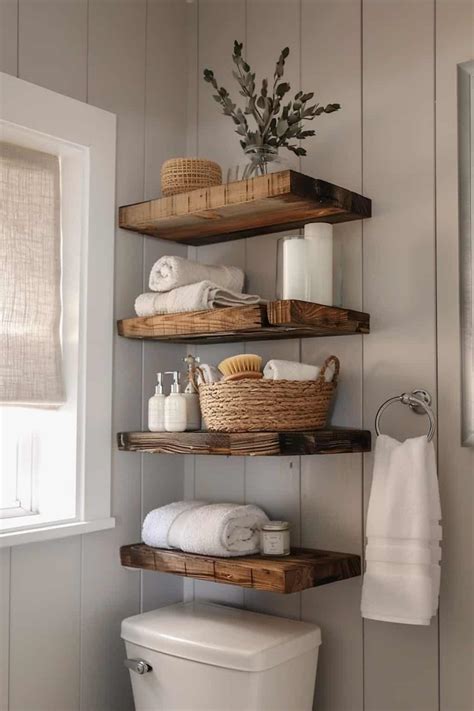 28 Shower Shelf Ideas To Style and Organize Your Bathroom