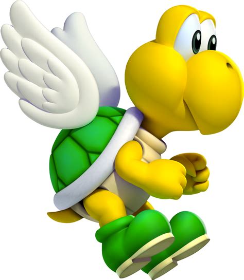 King Koopa Troopa Download - Super Mario Flying Turtle - Free ...