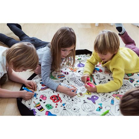 Play&Go Worek na Zabawki, Mata do Zabawy i Kolorowanka OMY Paris | home&you