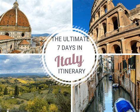 7 Days in Italy – 4 Unique Itineraries - backpacks and bubbly
