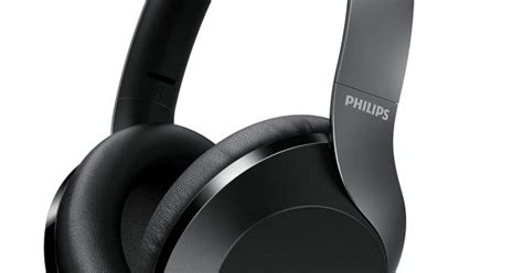 Philips Audio Performance PH805BK Wireless Over the Ear Headphone with ...