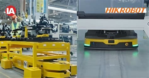 Hikrobot India Mobile Robot Solutions for Automotive Logistics