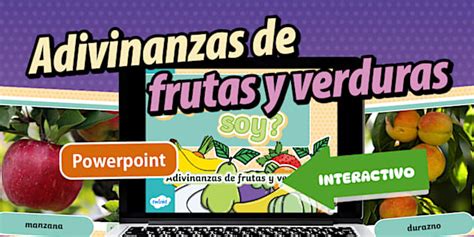 Presentación con adivinanzas