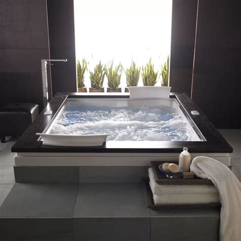 modern jacuzzi bath
