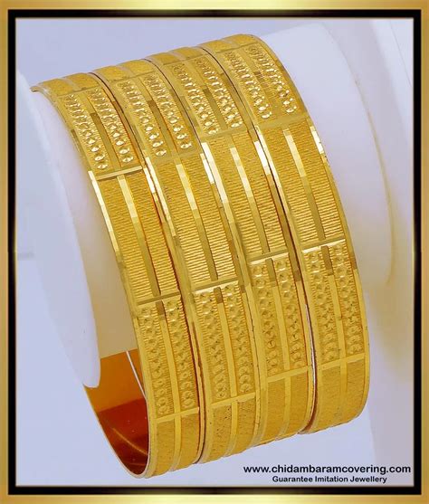 Buy New Model Bridal Wear Gold Design Gold Plated Bangles Set