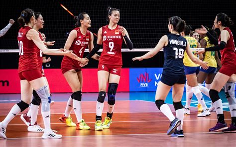 2021世界女排联赛 中国VS巴西 FIVB英文解说全场翻译_哔哩哔哩_bilibili