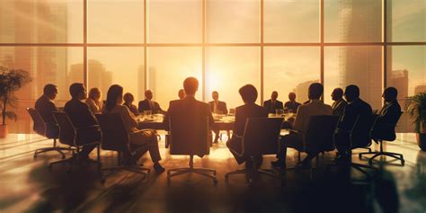 The business people are meeting in the conference room with . 23847488 ...