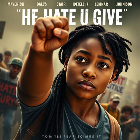 The Hate U Give Poster 的图像结果