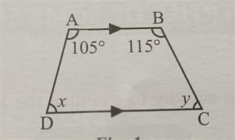 find the value of x and y - Brainly.in