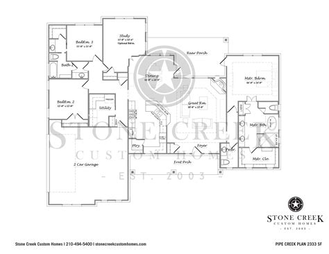 Custom Home Floor Plans | San Antonio Custom Home Builder