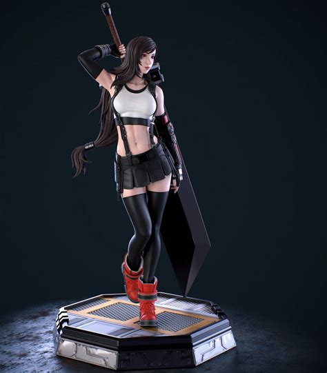 Tifa Lockhart figure handpaint high detail, Tifa Lockhart st | Inspire ...