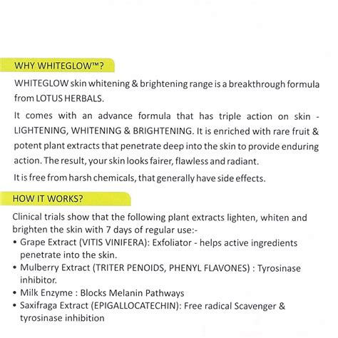 Buy Lotus Herbals Whiteglow Skin Whitening & Brightening Gel Cream SPF ...