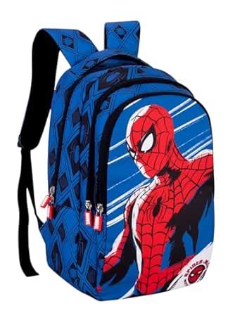 Buy Disney Marvel Avenger Spider Man Blue 18-Litre Kids School Backpack ...