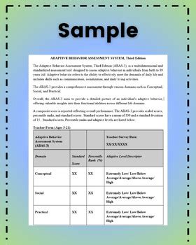 Image result for Adaptive Behavior Assessment