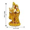 Buy ascension Radha Krishna ji Jugal Jodi Murti Poly Resin, Marble ...