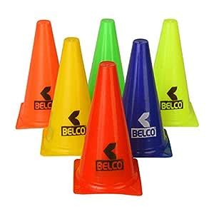 Buy Belco Sports Agility Training Marker Cones for Football Fitness ...
