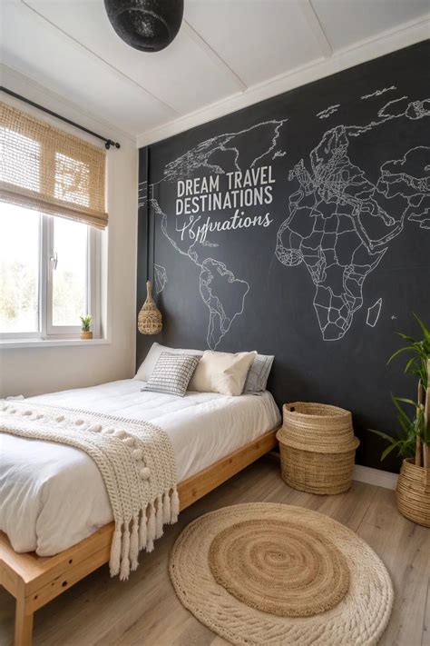 11+ Creative Chalkboard Wall Ideas for Bedrooms
