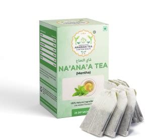 arabian tea NA'ANA'A TEA Mint Green Tea Bags Box Price in India - Buy ...