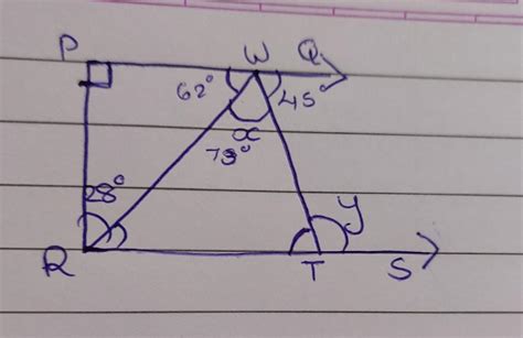 Find x & y from the image - Brainly.in