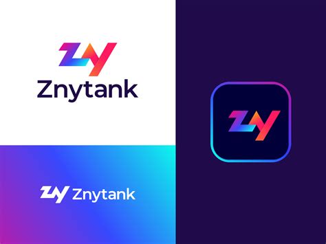 Letter zy Logo - zy logo - Znytank Modern - Logo Design Template ...