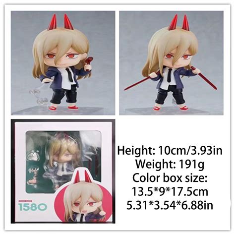 Buy Chainsaw Man Denji & Power Nendoroid Action Figure Toy，4inch，1PCS ...