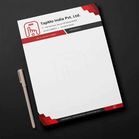 Custom Business Letterhead Printing | Bulk Corporate Letterheads ...